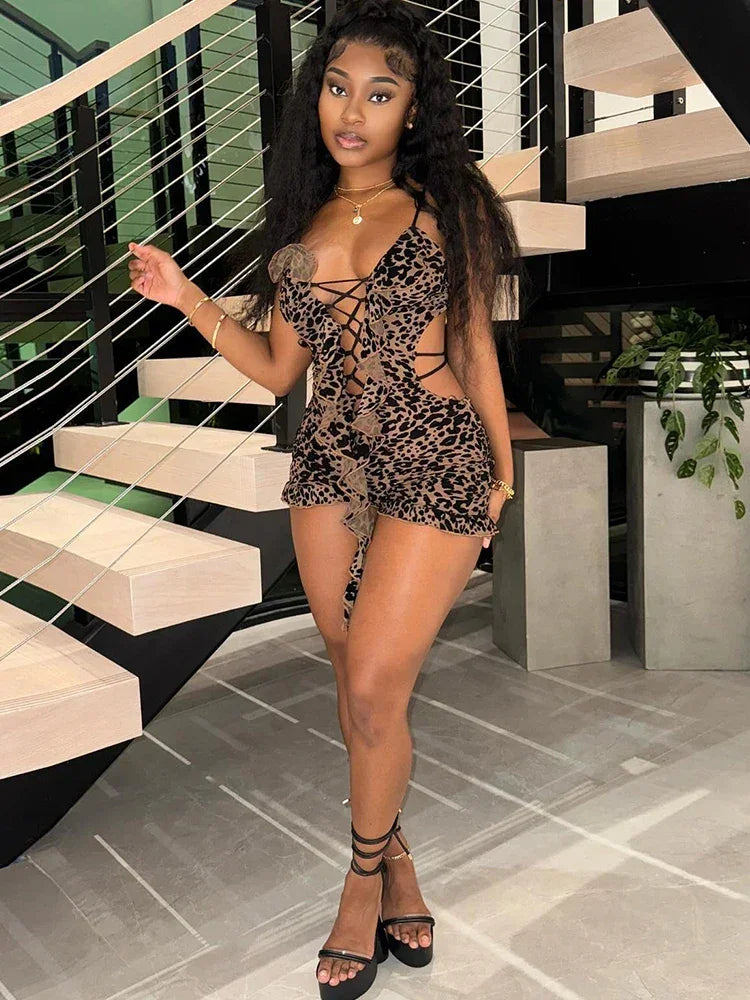 Drawstring Women Playsuits - Empire P.E