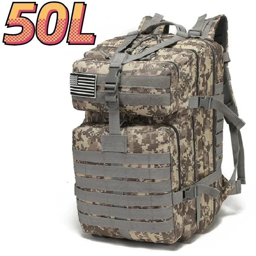 30L/50L 1000D Nylon Waterproof Backpack - Empire P.E