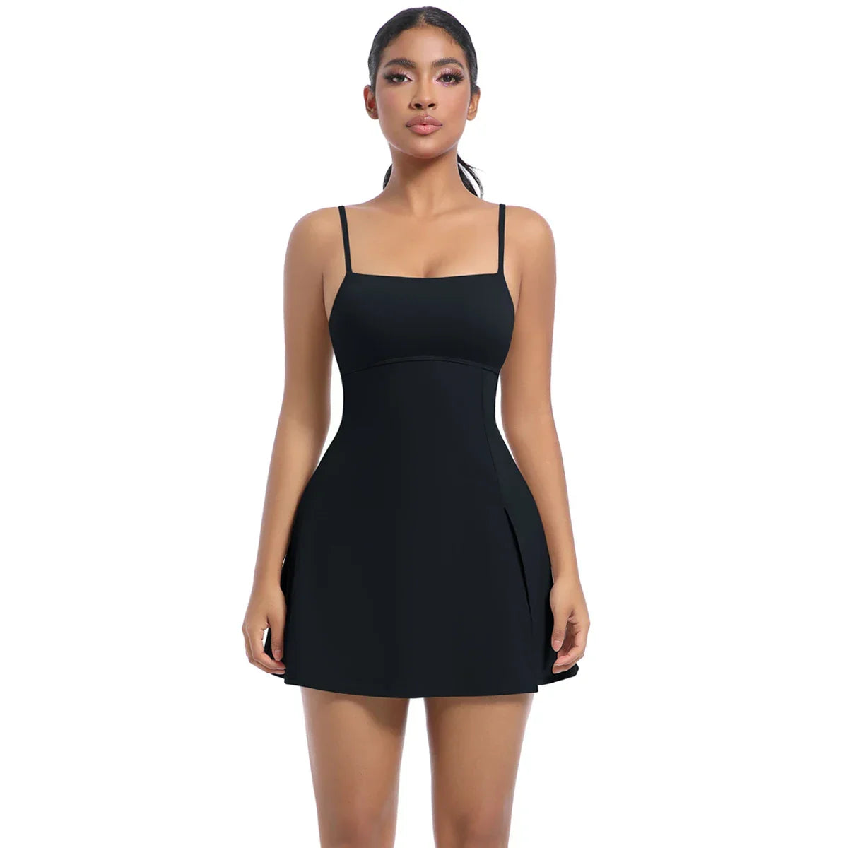 Women Yoga Tennis Skirts Gym Golf Running Sports Fitness Jumpsuit Skirt Sports Overalls Fitness Suits Gym Tracksuit Dance Skirt - Empire P.E