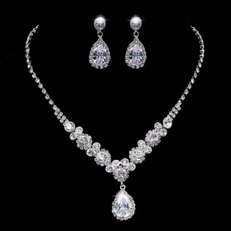 Imitation Moissanite Diamond Jewelry Set Explosion - Empire P.E