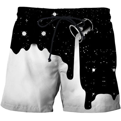 Summer Men's Quick Drying Hawaii Holiday Sports Swimming Trunks