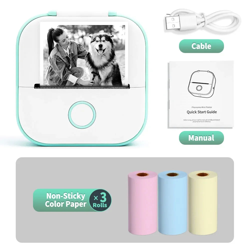 Portable Mini Thermal Printer, - Empire P.E
