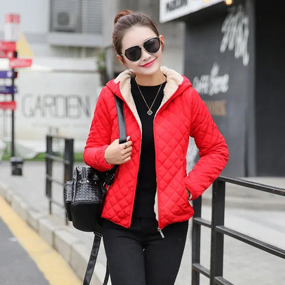 New Women's Warm Cotton Coat - Empire P.E