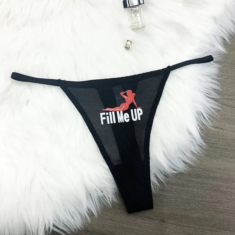 Custom Thongs Name Letter Women - Empire P.E