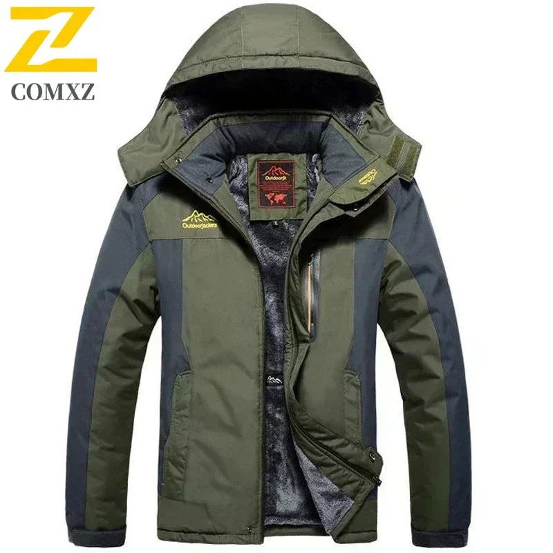 Men's Thick Fleece Waterproof Jackets - Empire P.E