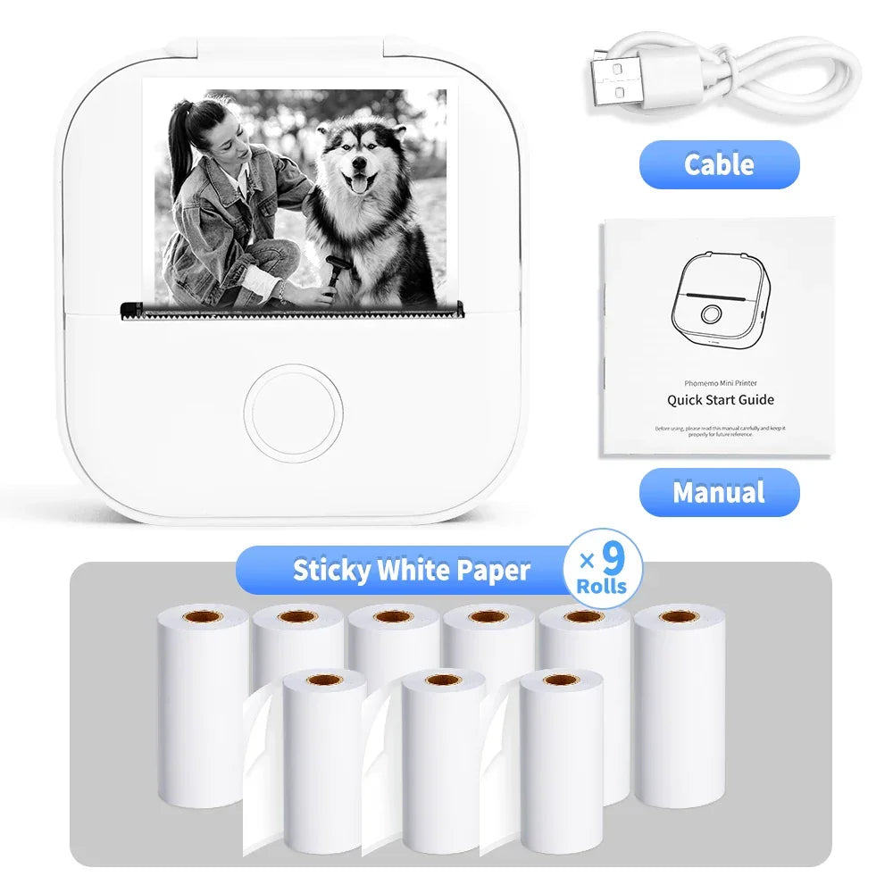 Portable Mini Thermal Printer, - Empire P.E