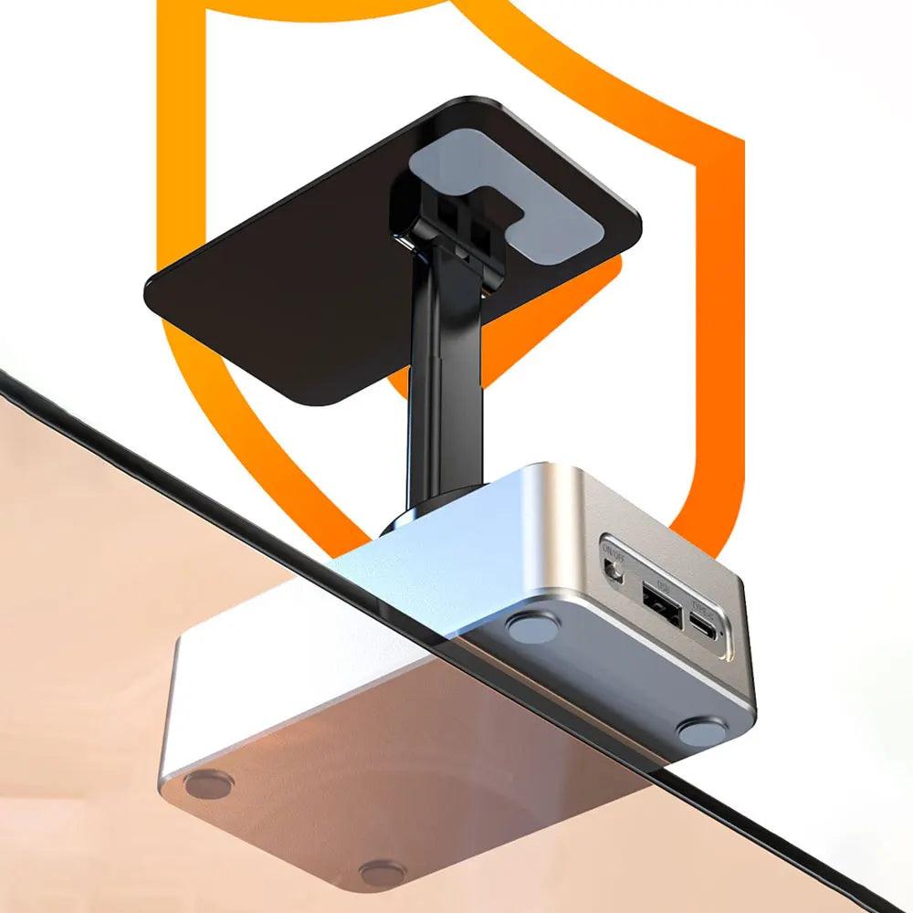 New Cell Phone Holder Stand With Bluetooth Speaker Adjustable Desktop Live Lazy Tablet Bracket Support Portable Wireless Speake - Empire P.E