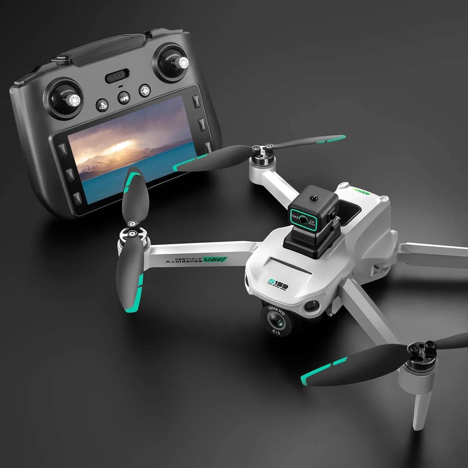 2024 New S Drone Professional 8k Camera Four-Axis Aerial Photography with Screen Remote Control 5G WIFI GPS FPV Dron RC 5000M - Empire P.E