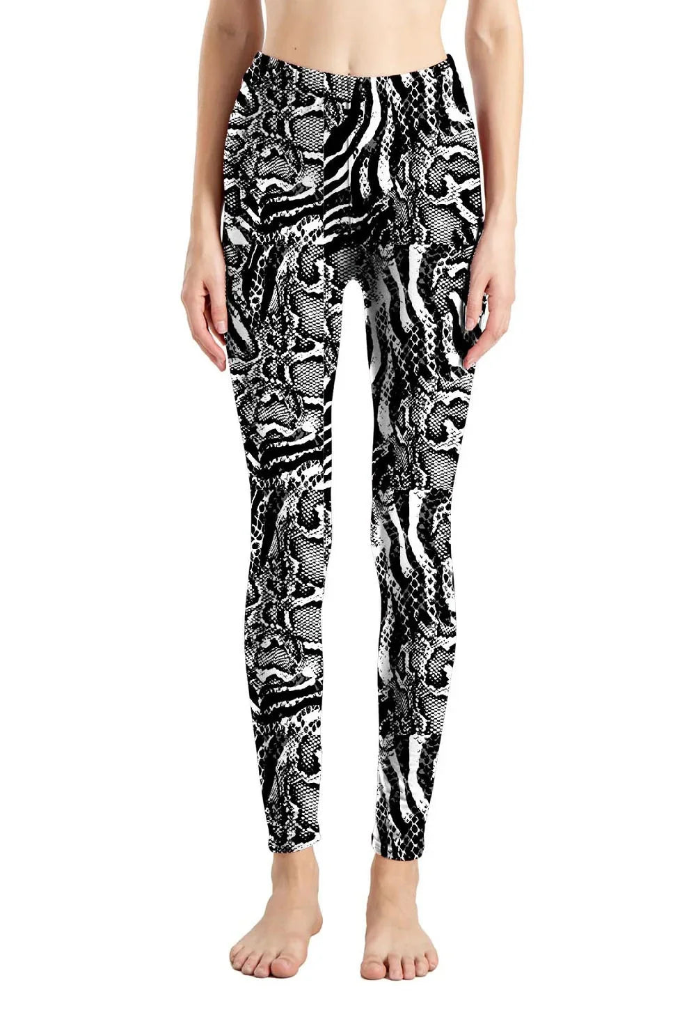 Leopard Leggings Printed High Waist - Empire P.E