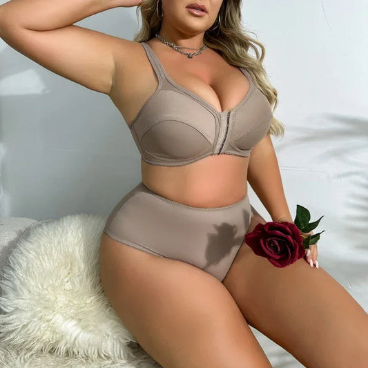 Women Wireless Bra Set Plus Size - Empire P.E