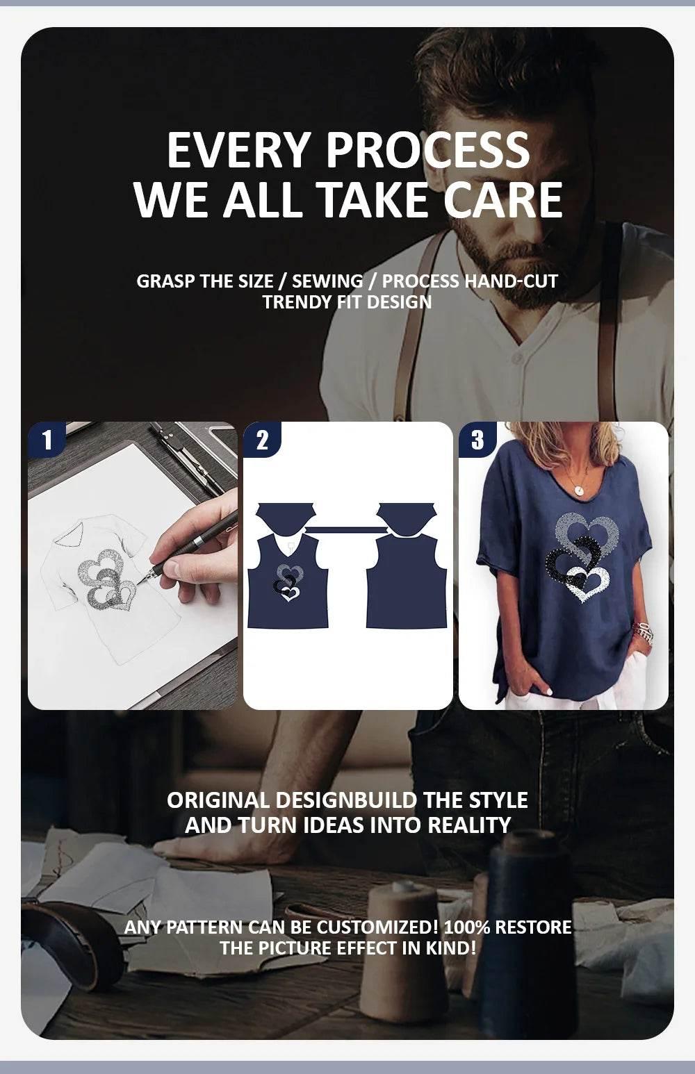 New Women'S T-Shirt Summer Short Sleeve V-Neck Top Loose Casual Female Clothing Streetwear Hip Hop Tee Harajuku T Shirt Pullover - Empire P.E