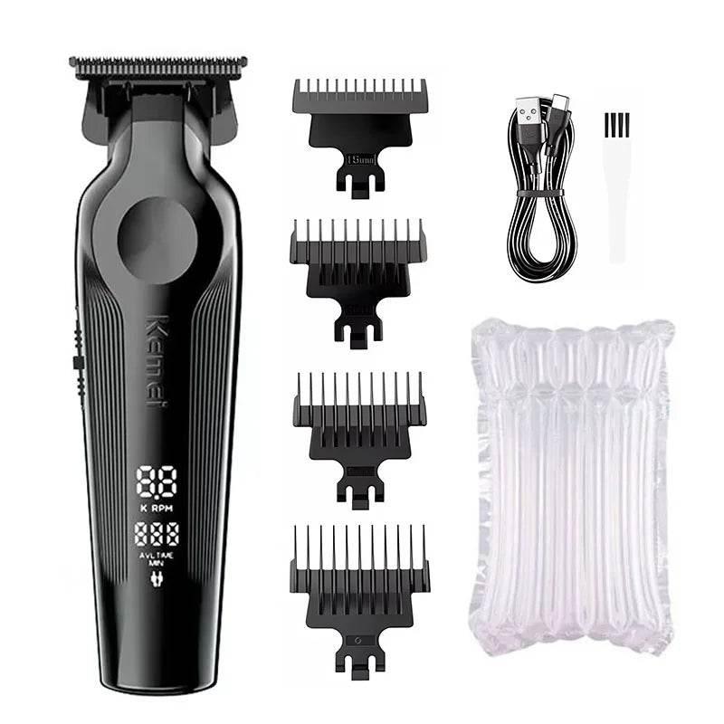 Kemei KM-1858 9000RPM 10W Hair Clipper,KM-264 Rechargeable Electric Trimmer,Original KM-T95 Shaver For Men Barber Clippers Kit - Empire P.E