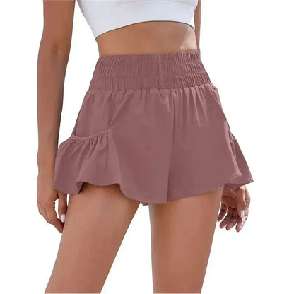 Yoga Shorts Women Fitness Elastic - Empire P.E