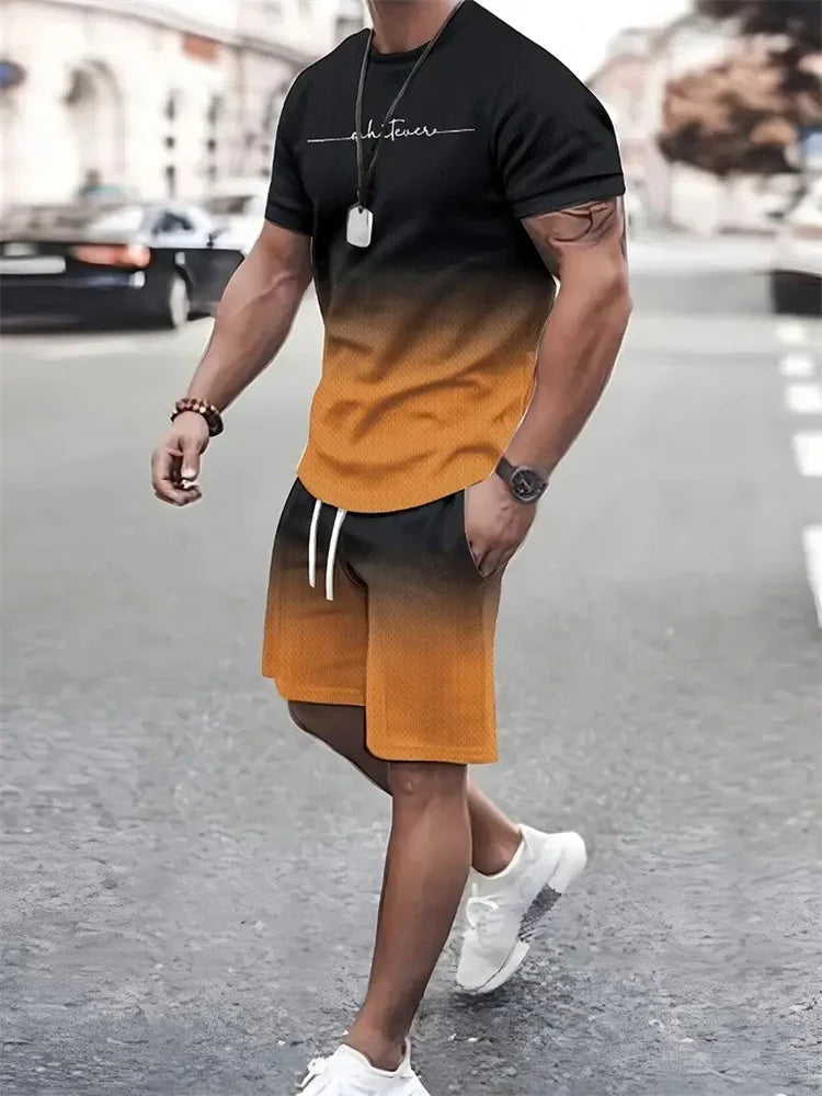 New Men's Outfit Summer Short Sleeve - Empire P.E