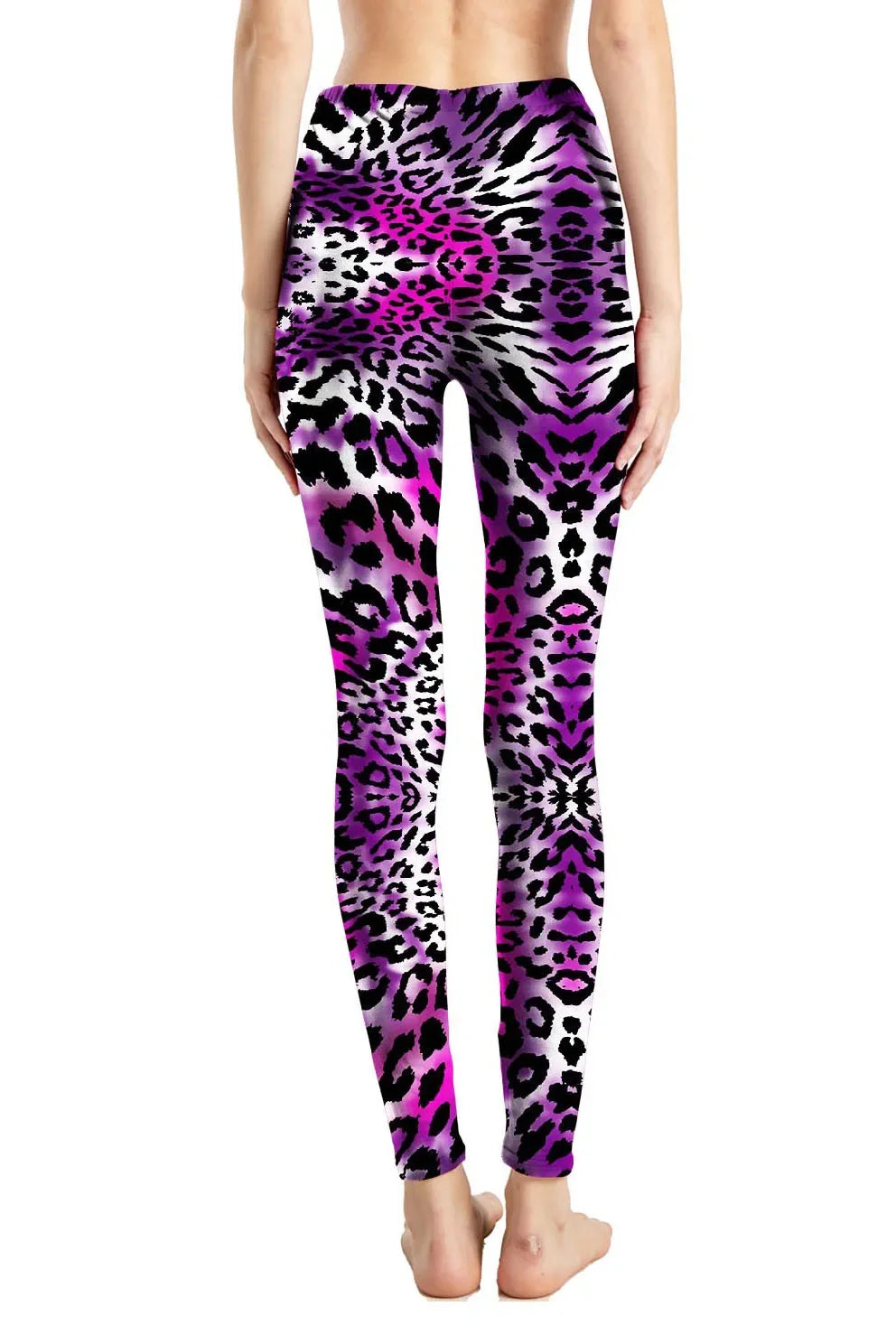 Leopard Leggings Printed High Waist - Empire P.E