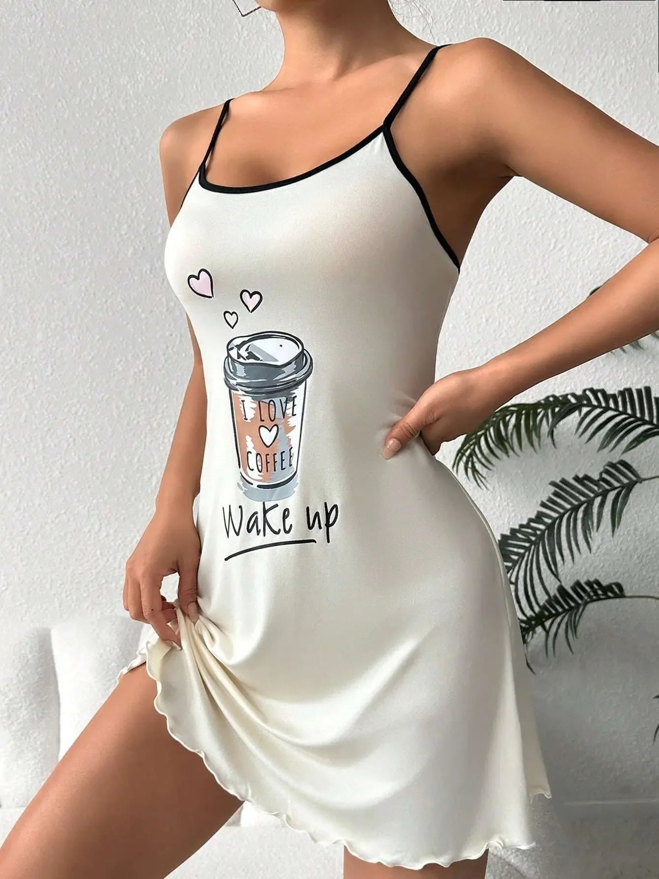 Women's Suspender Nightgown - Empire P.E