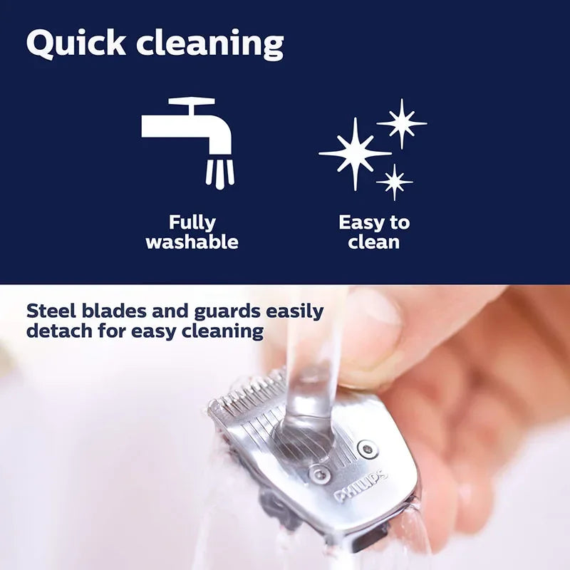 Electric Wireless Facial Hair Trimmer Clipper - Empire P.E