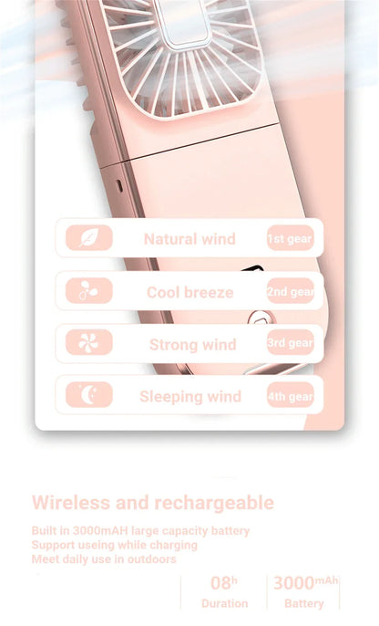 Foldable Hanging Neck Fan - Empire P.E