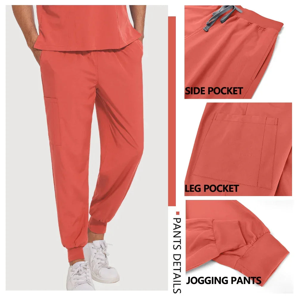 Clinic Workwear Unisex Medical Nurse Scrub Set