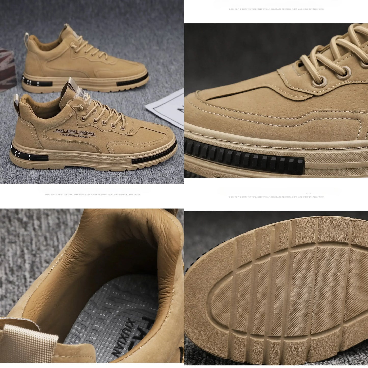 Men's Shoes Autumn Winter Casual Lace-up Sneakers - Empire P.E