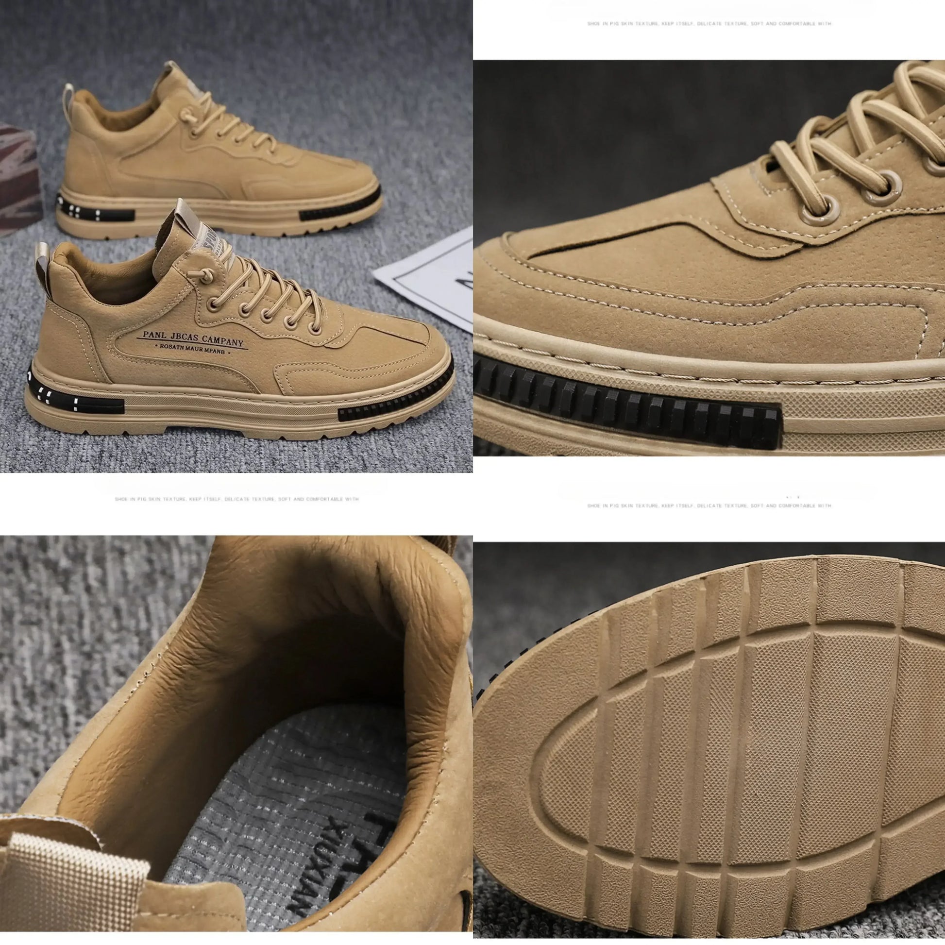 Men's Shoes Autumn Winter Casual Lace-up Sneakers - Empire P.E