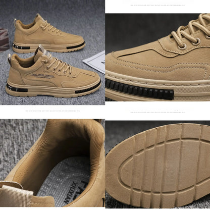 Men's Shoes Autumn Winter Casual Lace-up Sneakers - Empire P.E