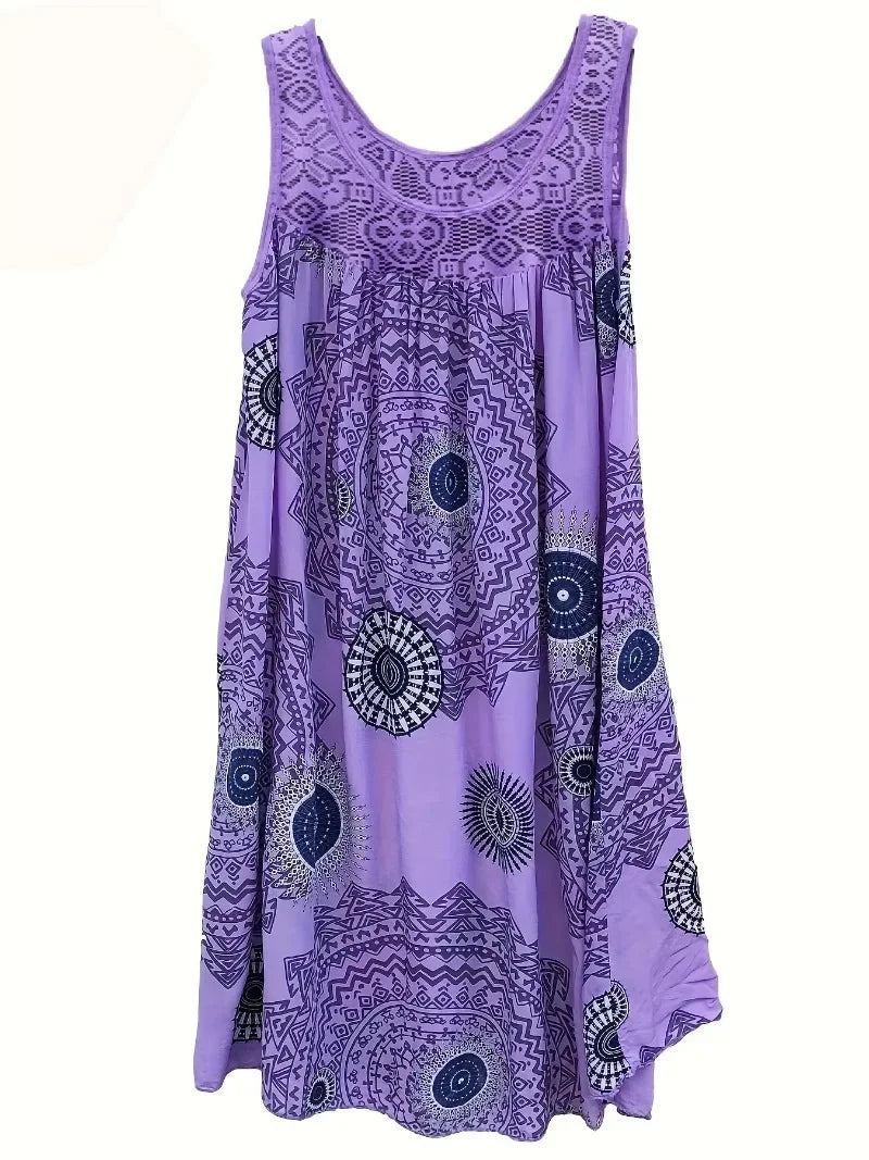 Plus Size 1XL-8XL Women's Dress - Empire P.E