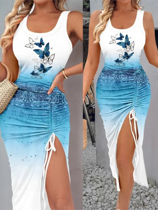 Summer Women's Bodycon Tank Dress - Empire P.E
