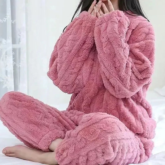 Women Solid Warm 1/2 Piece Sets - Empire P.E