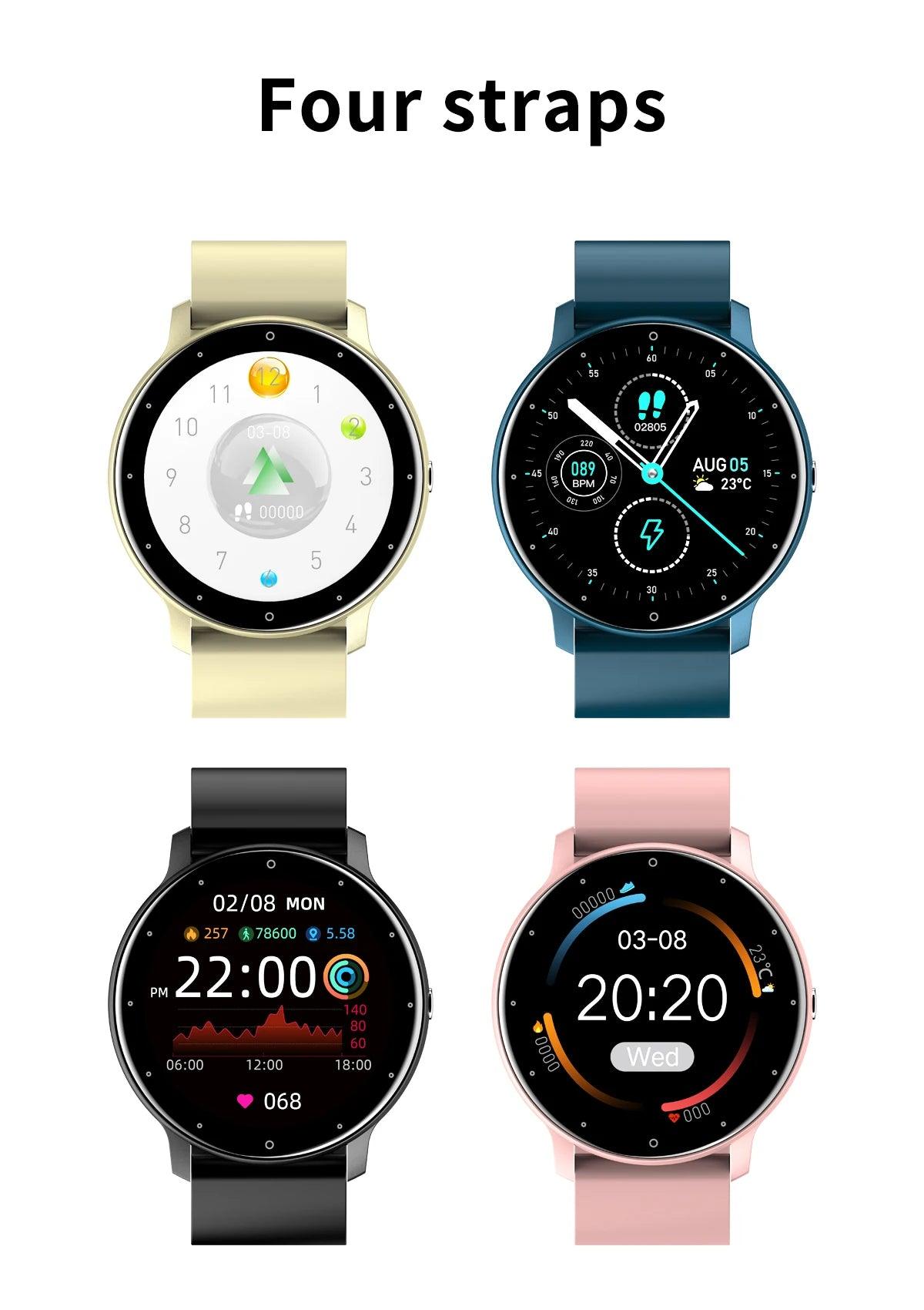 LIGE Smart Watch Men or Women Full Touch Screen Sport Fitness Watch - Empire P.E