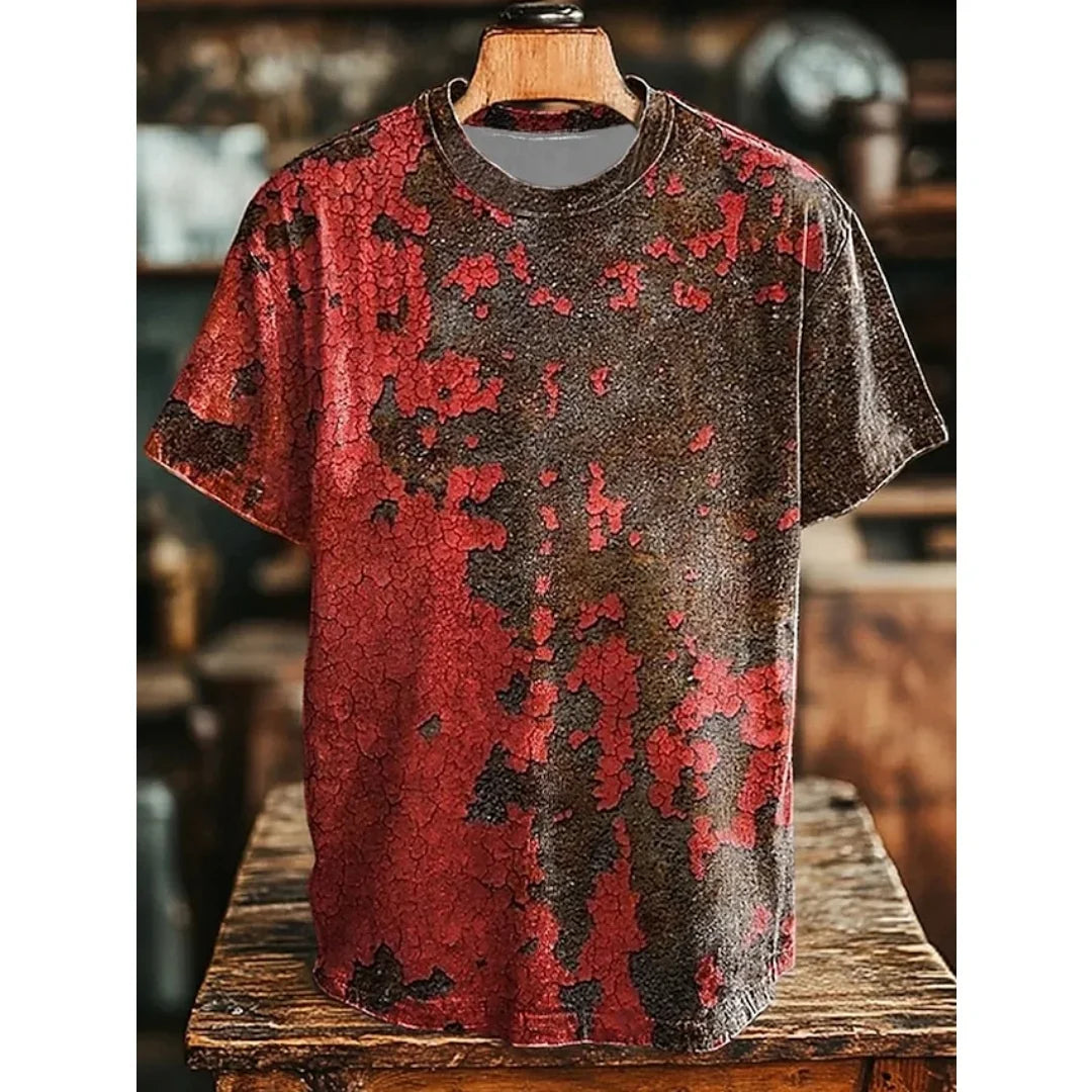 Men's Retro Print T-Shirts - Empire P.E