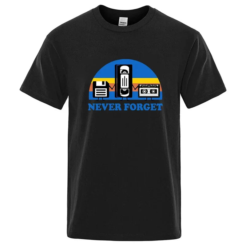 Men's Graphic Music Funny Printed  T-Shirt