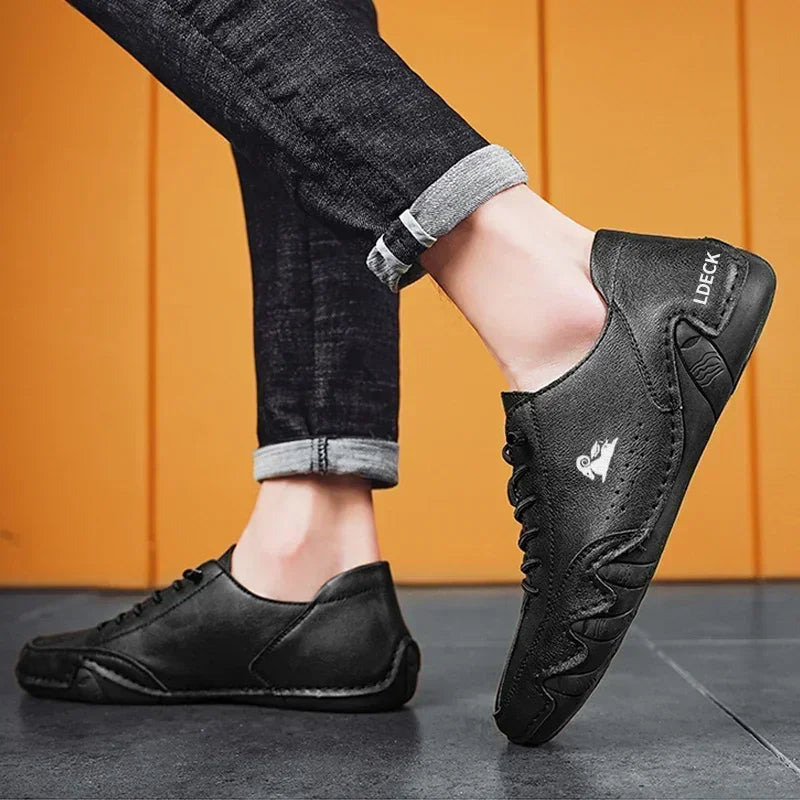 Men's Shoes Retro Fashion Breathable Wear-resistant - Empire P.E
