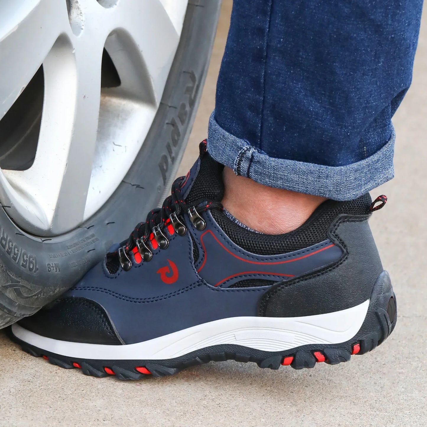 Steel Toe Cap Shoes For Men Work Boots - Empire P.E