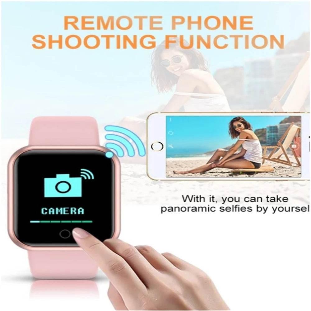 Smart Watch For Women & Men Wristwatch Bluetooth Connected - Empire P.E