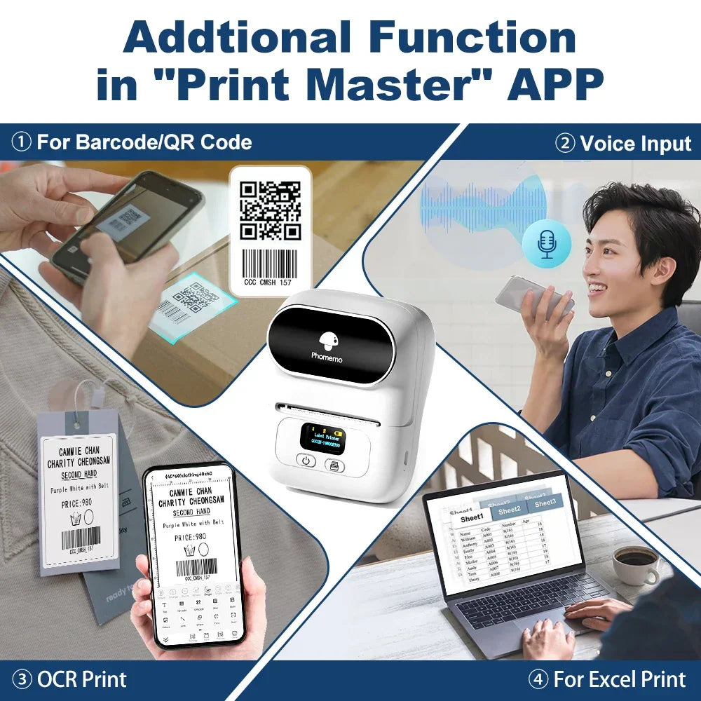 Self-adhesive Smart Thermal Label Printer - Empire P.E