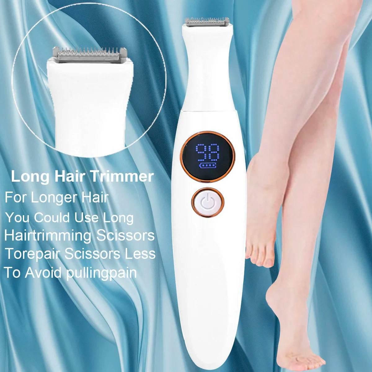 Electric Women Razors,5 In 1 Electric Shaver Shaving Kit Razors For Face Nose Hair Eyebrow Arms Armpit Legs Hair Bikini Trimmer - Empire P.E