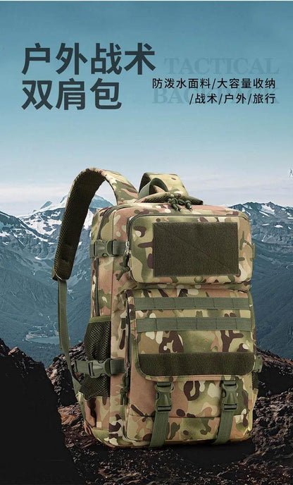 40L Waterproof Outdoor Tactical Backpack Men Travel Daypack Climbing Hiking Trekking Hunting Fishing Camping Sports Rucksacks - Empire P.E
