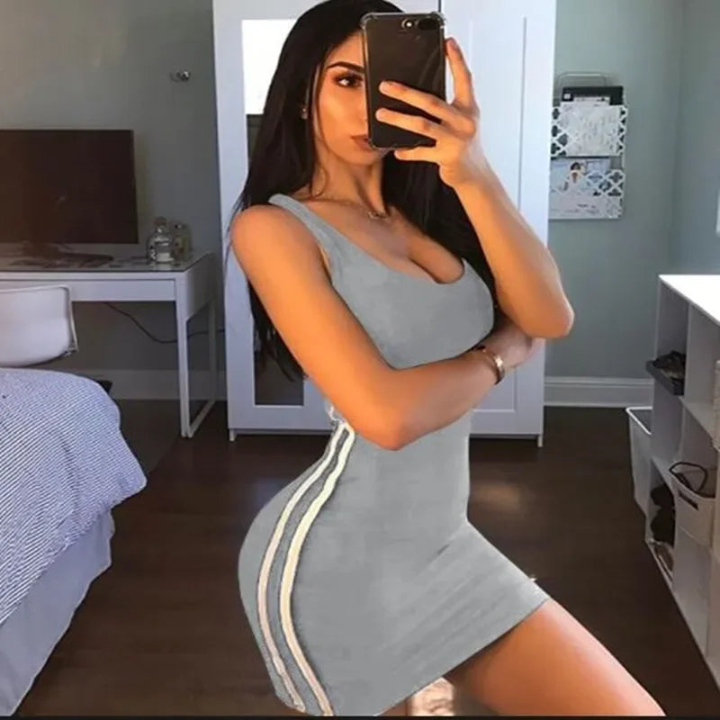 Sexy Women Summer Dress Sleeveless - Empire P.E