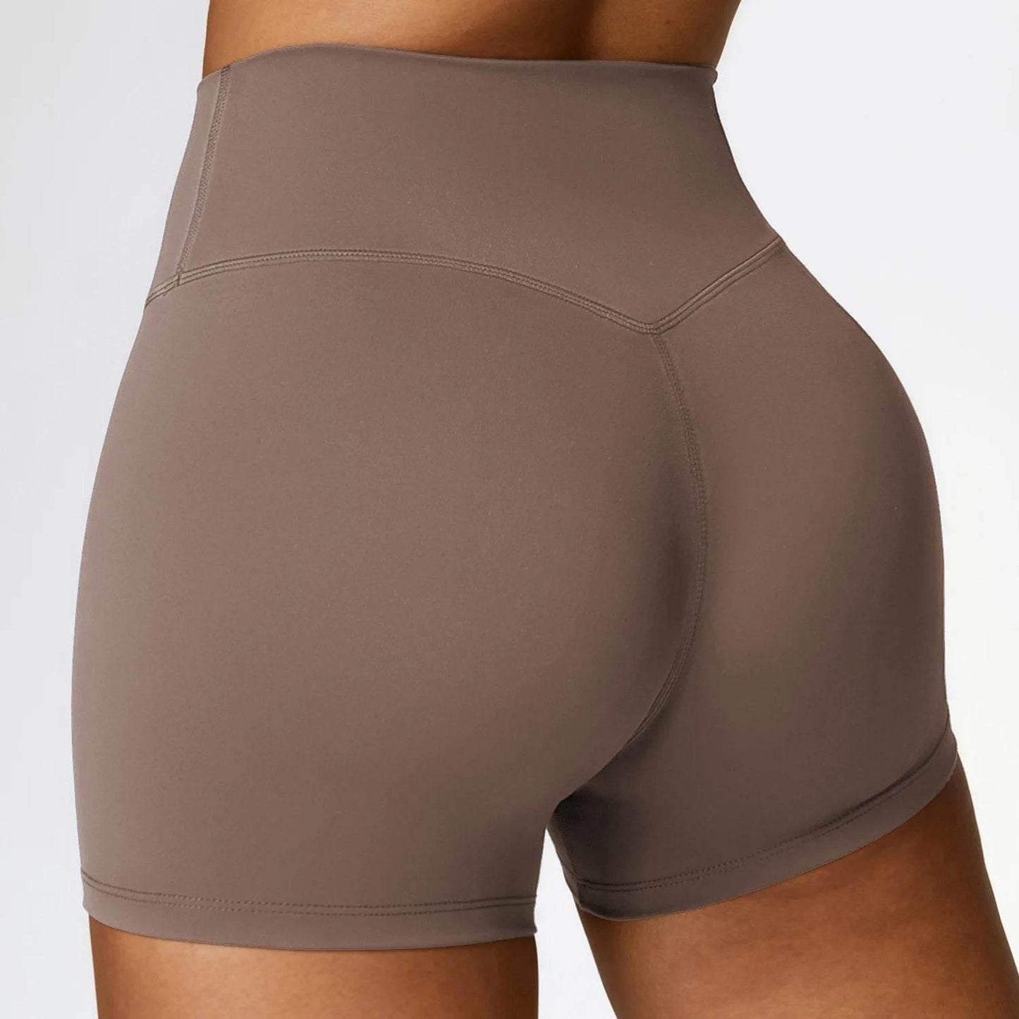 Women's sports Yoga shorts High waist hip lift fitness running cycling quick dry Breathable Yoga women's 3 points yoga shorts - Empire P.E