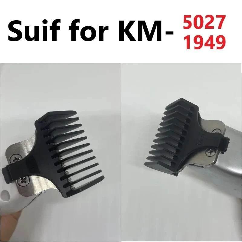 For Kemei Hair Trimmer Limit Comb Universal Black Guards Hairdresser Hair Cutting Guide for KM-5027 KM-1949 1 2 3 6 9 12mm - Empire P.E