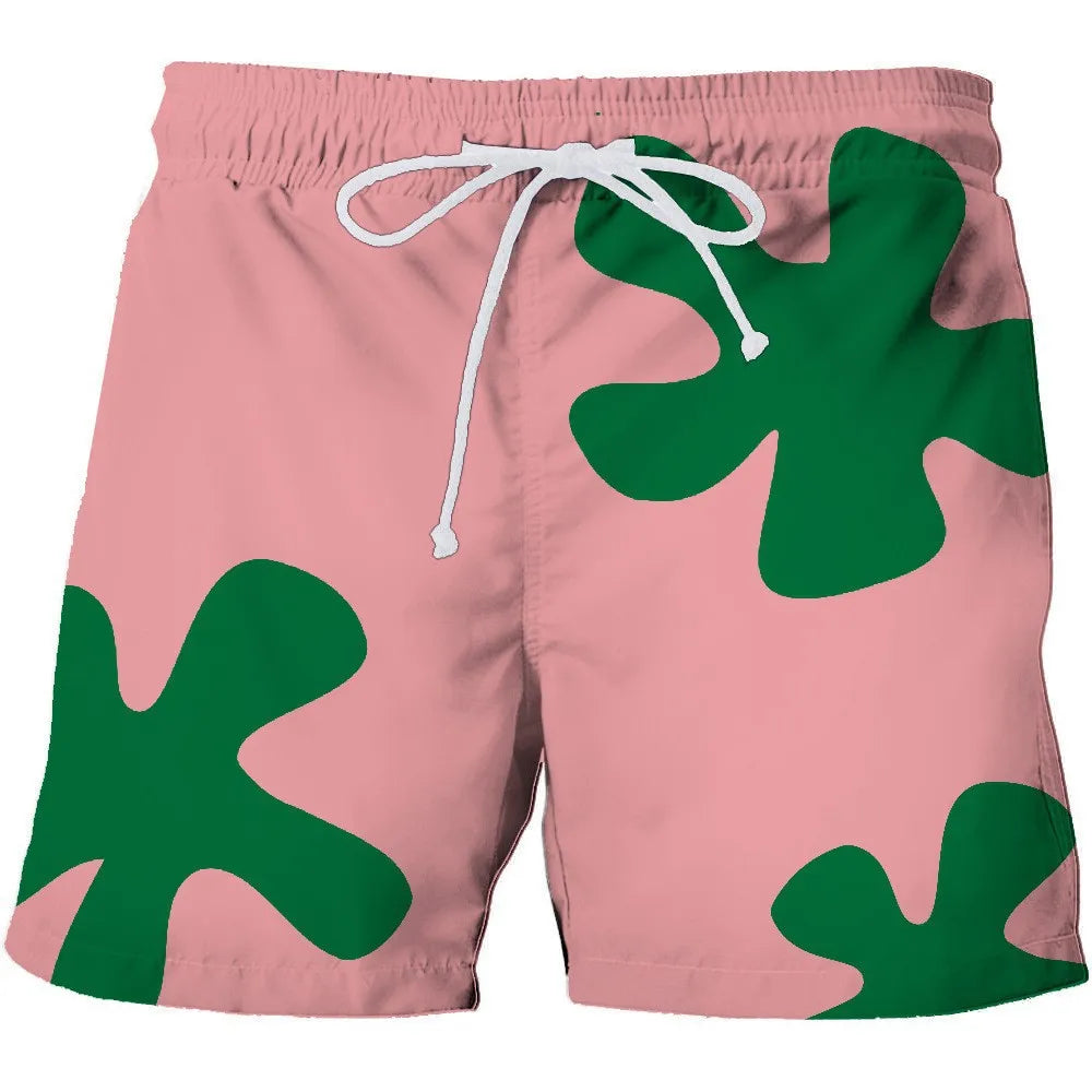 Summer Men's Quick Drying Hawaii Holiday Sports Swimming Trunks