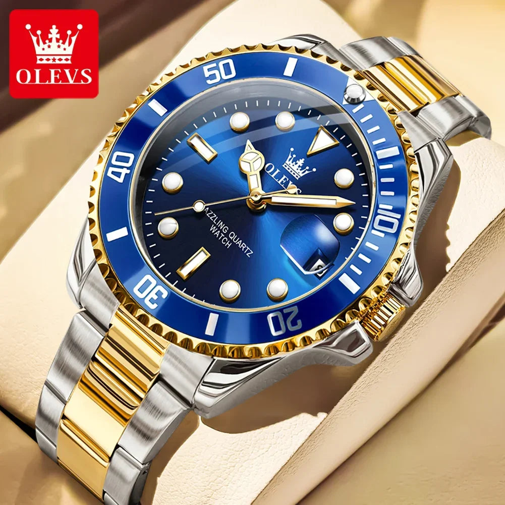 Men Fashion Trend Diving Quartz Watch - Empire P.E