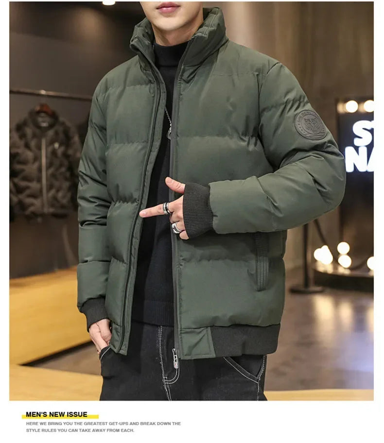 Men's Cotton-padded Parkas Puffer Jacket - Empire P.E