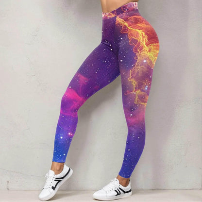 Leggings For Women Plus Size Fantasy Galaxy Cosmic - Empire P.E