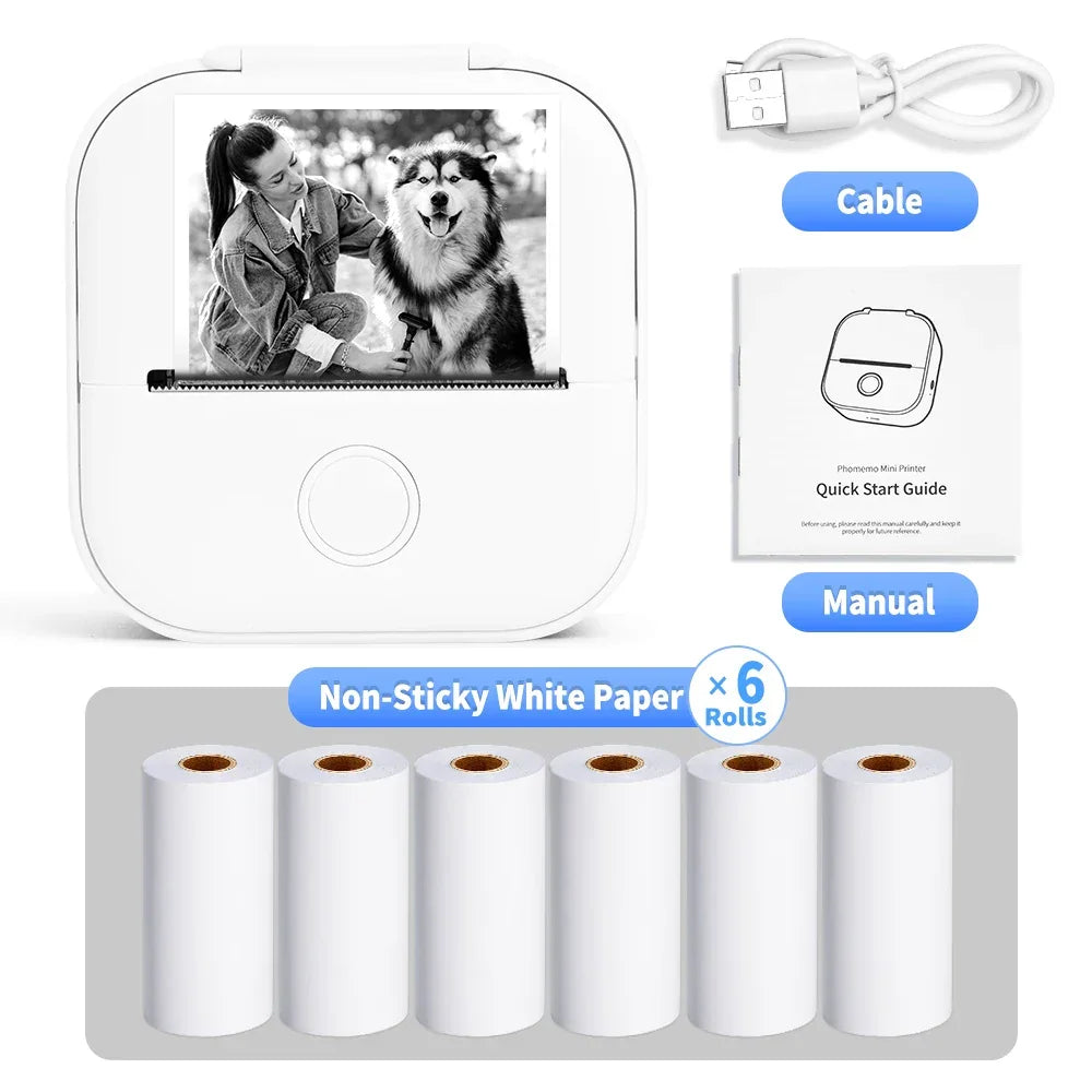 Portable Mini Thermal Printer, - Empire P.E