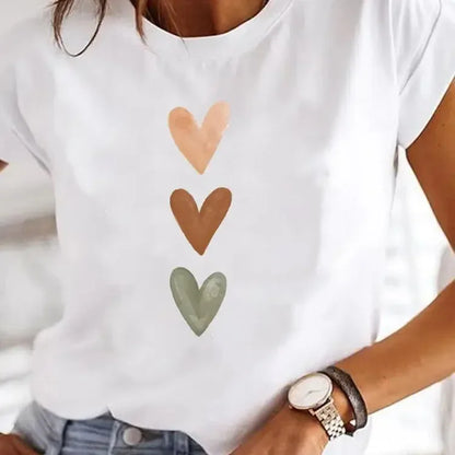 Y2K Women Summer T Shirt