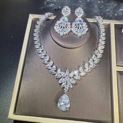 Imitation Moissanite Diamond Jewelry Set Explosion - Empire P.E