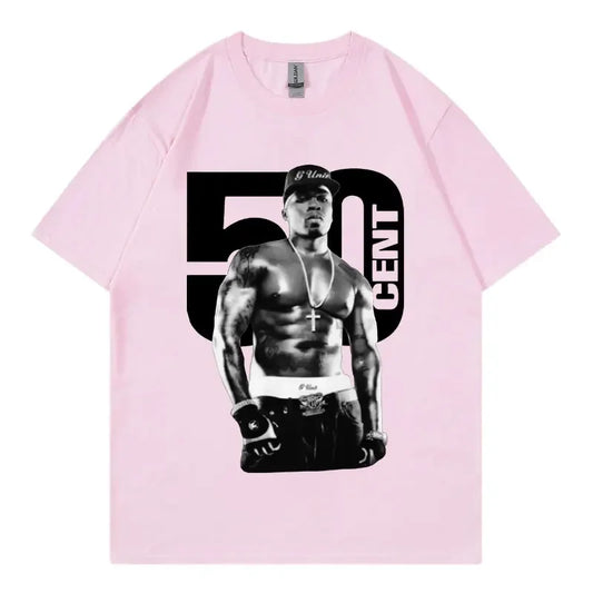 Rapper 50 Cent Graphic T Shirts Fashion Hip Hop Vintage - Empire P.E