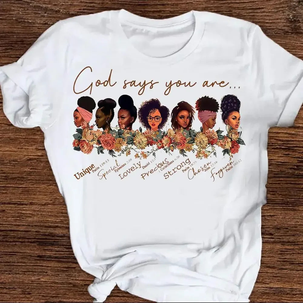 Black Girl Is Beautiful Magic T Shirt - Empire P.E